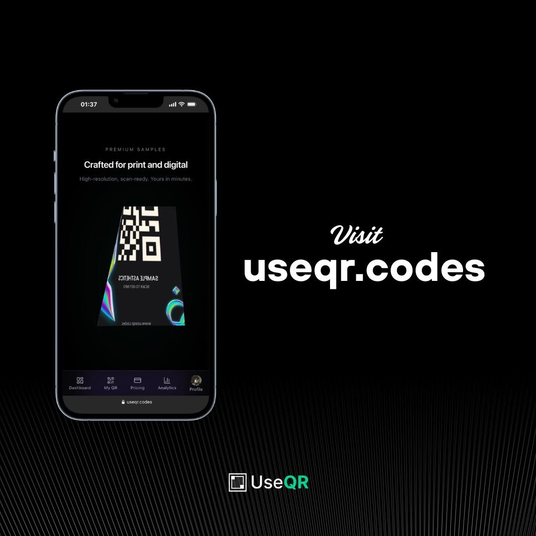 Manage QR codes center medium UseQR – Manage all your QR codes in one place